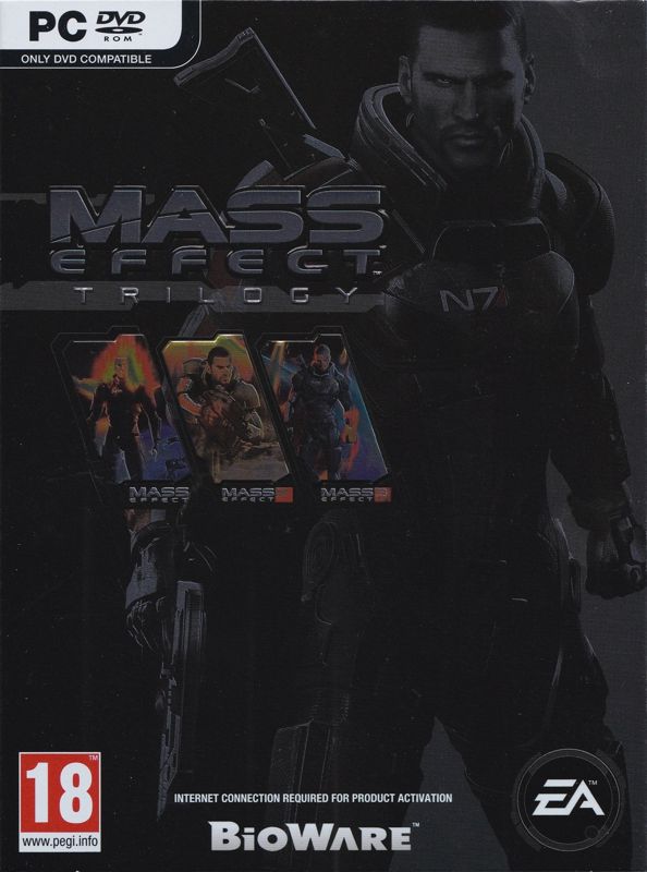 Mass Effect Trilogy box art for Playstation 3